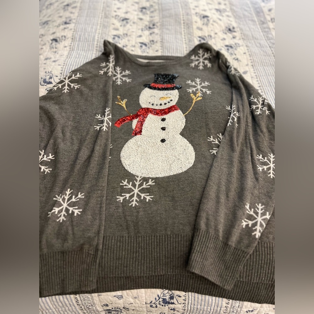 Tipsy Elves Christmas Snowman Sweater